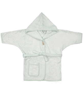 Timboo Timboo - Bath Robe (2-4Y) - Riviera Blue