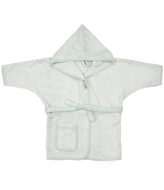 Timboo Timboo - Bath Robe (2-4Y) - Riviera Blue