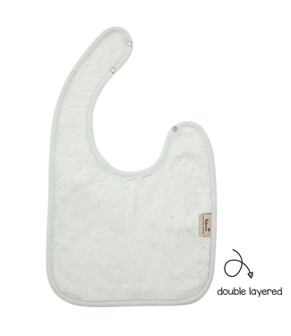 Timboo Timboo - Bib Doubled 26X38Cm - Riviera Blue