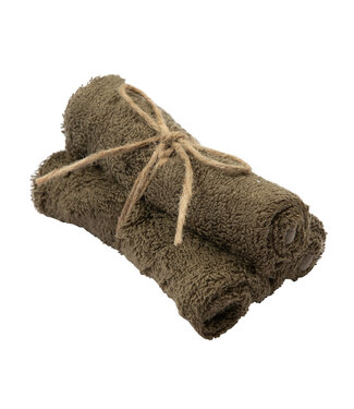 Timboo Timboo - Washcloth (3 Pieces) - Jungle Green