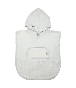Timboo Timboo - Poncho V-Neck (2-4Y) - Riviera Blue