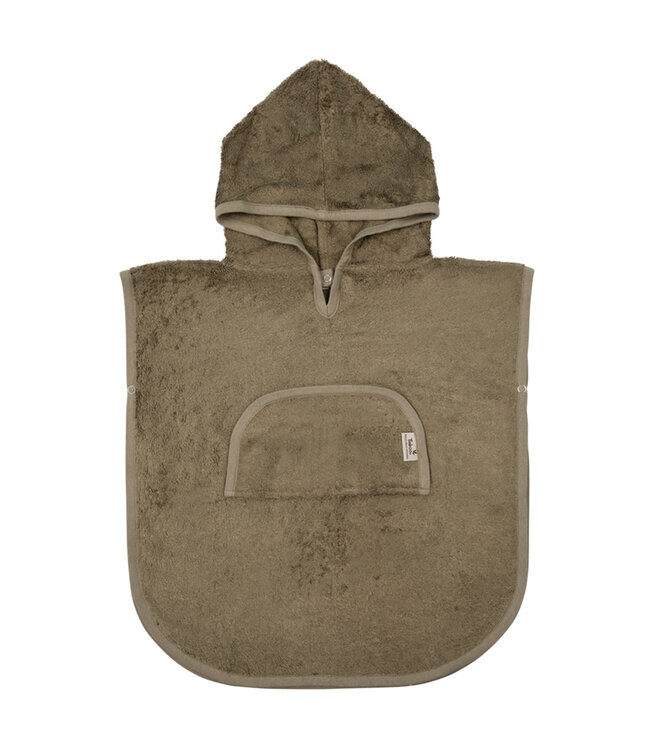 Timboo Timboo - Poncho V-Neck (2-4Y) - Jungle Green