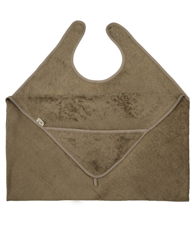 Timboo Timboo - Cuddle Towel Adult/Baby (98X104Cm) - Jungle Green