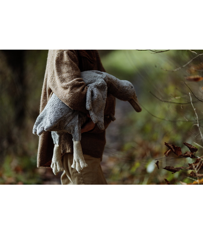 Senger Naturwelt Senger Naturwelt -  Warmtekussen met kersenpitjes -  Goose Grey- Large