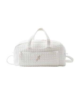 Theophile & Patachou Theophile & Patachou - Weekendtas - Gewatteerd Ivoor Carrousel