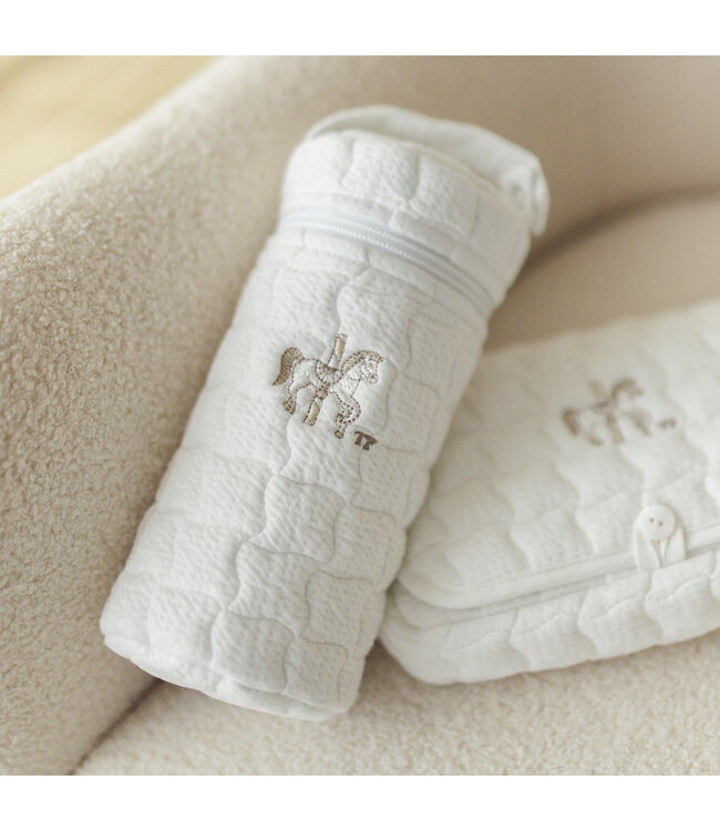 Theophile & Patachou Theophile & Patachou - Hoes zuigfles - Gewatteerd Ivoor Carrousel