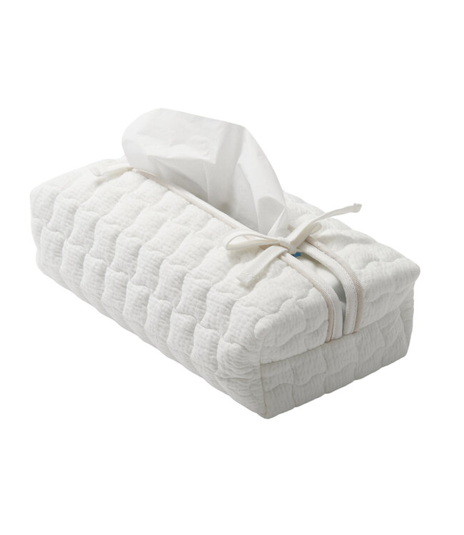 Theophile & Patachou Theophile & Patachou - Hoes voor kleenex-doos - Gewatteerd Ivoor Carrousel