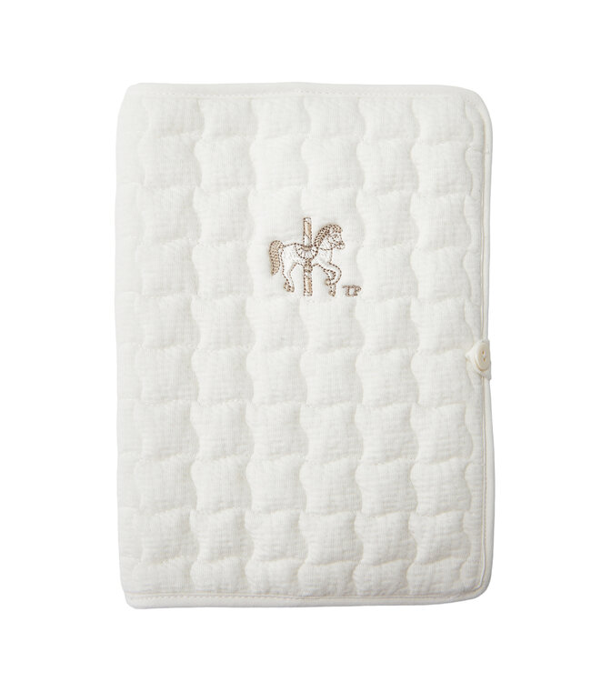 Theophile & Patachou Theophile & Patachou - Hoes geboorteboekje - Gewatteerd Ivoor Carrousel