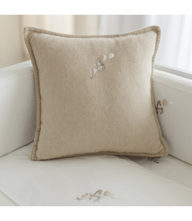 Theophile & Patachou Theophile & Patachou - Kussen kasjmier Beige Carrousel