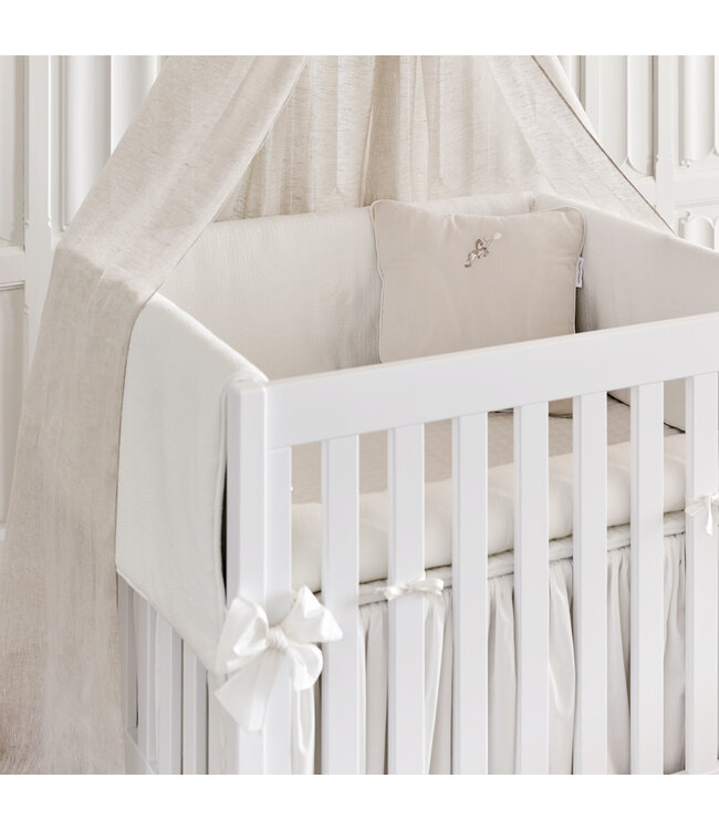 Theophile & Patachou Theophile & Patachou - Parkbeschermer/wieg  3 kanten- Gewafeld Ivoor Carrousel