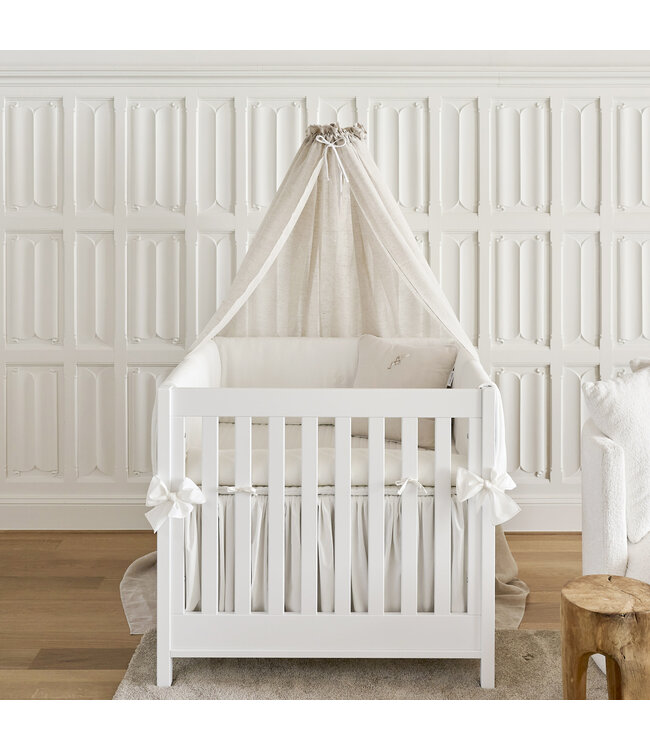 Theophile & Patachou Theophile & Patachou - Parkbeschermer/wieg  3 kanten- Gewafeld Ivoor Carrousel