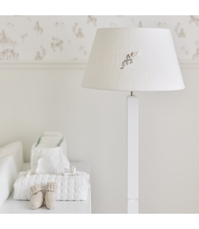 Theophile & Patachou Theophile & Patachou - Grote lampenkap geborduurd Ivoor Carrousel