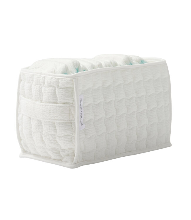 Theophile & Patachou Theophile & Patachou - Verzorgingsmand voor luiers  - Gewatteerd Ivoor Carrousel