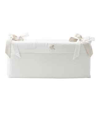 Theophile & Patachou Theophile & Patachou - Bedbeschermer 70cm gewafeld (70x70x70cm) H32cm Ivoor Carrousel