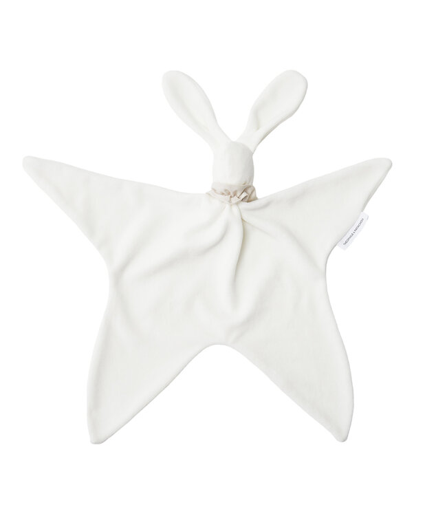 Theophile & Patachou Theophile & Patachou - Knuffeldoekje - fluweel Ivoor Carrousel