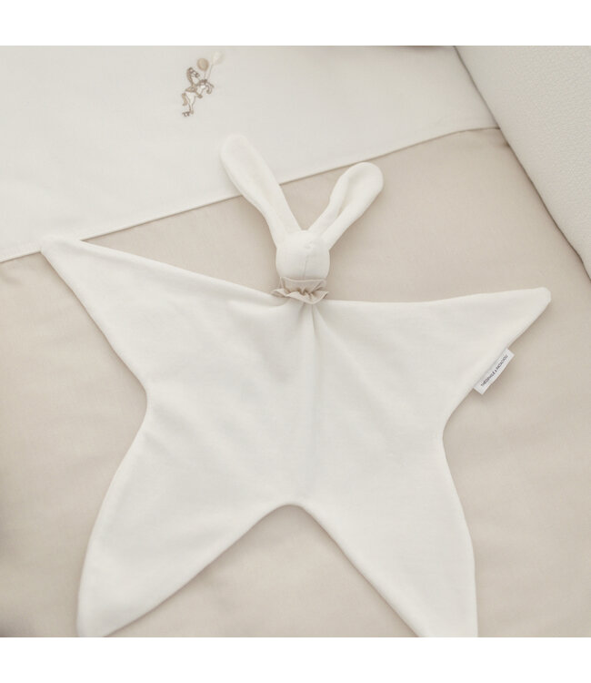 Theophile & Patachou Theophile & Patachou - Knuffeldoekje - fluweel Ivoor Carrousel