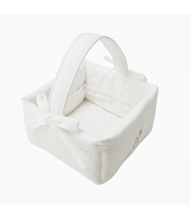 Theophile & Patachou Theophile & Patachou - Verzorgingsmand - Gewafeld Ivoor Carrousel