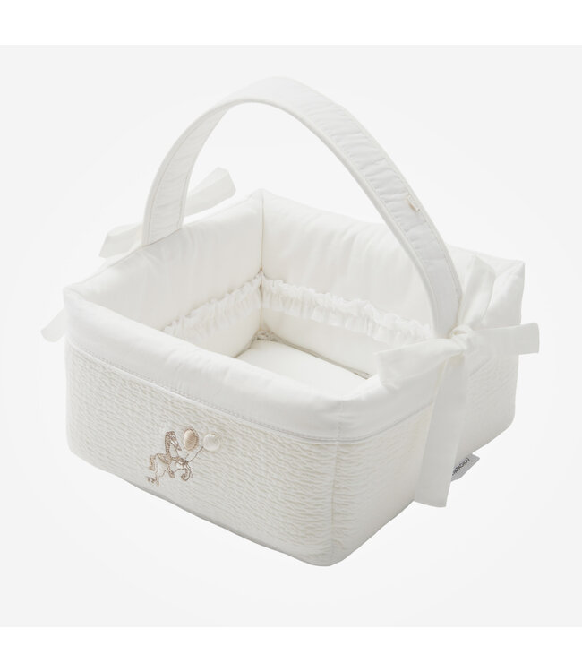 Theophile & Patachou Theophile & Patachou - Verzorgingsmand - Gewafeld Ivoor Carrousel