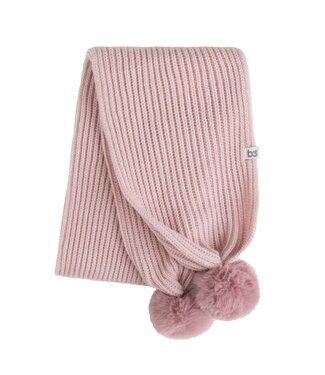 Baby's Only Baby's Only - Sjaaltje met pompon Cool oud roze - one size