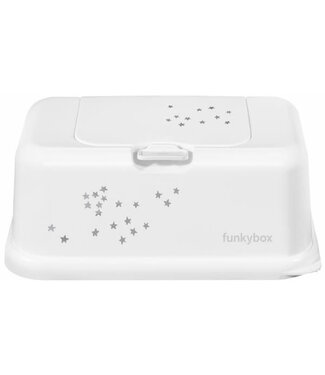 FunkyBox Funkybox - Billendoekendoos white - little stars