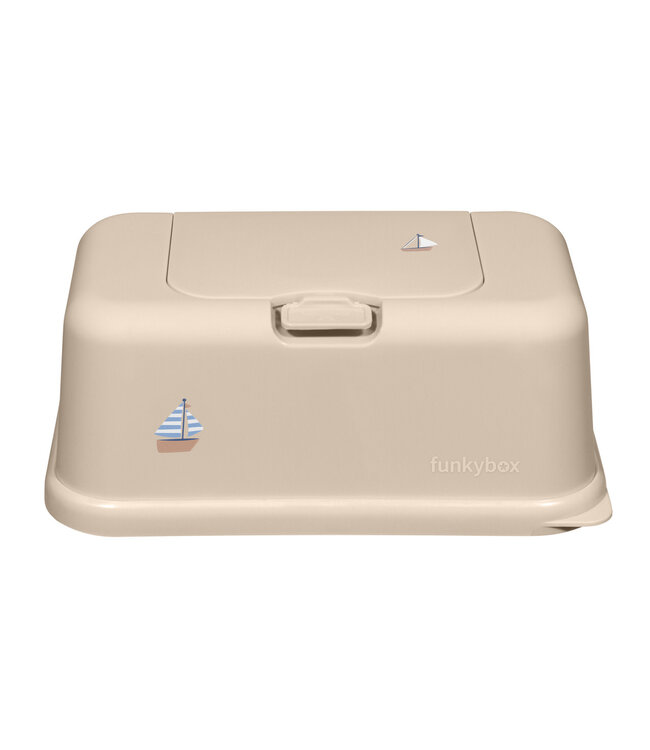 FunkyBox Funkybox - Billendoekendoos beige - boat