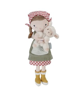 Little Dutch Toys Little Dutch Toys - Knuffelpop Boerin Rosa met schaap 35cm