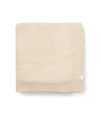 Poetree Kids Poetree Kids - Aspen Wolmix Wiegdeken gevoerd Camel 90x100cm