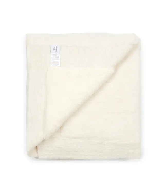 Poetree Kids Poetree Kids - Aspen Wolmix Wiegdeken gevoerd Off White 90x100cm