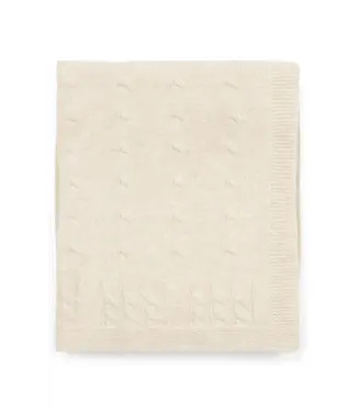 Poetree Kids Poetree Kids - Chamonix Wolmix wiegdeken - Sand