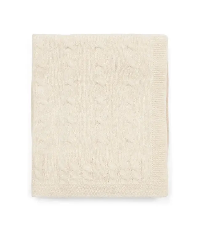 Poetree Kids Poetree Kids - Chamonix Wolmix wiegdeken - Sand