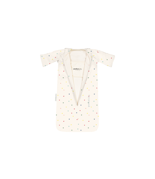 Puckababy Puckababy - The Bag Newborn  < 6 M | 70 CM - Hearts Confetti - Cotton