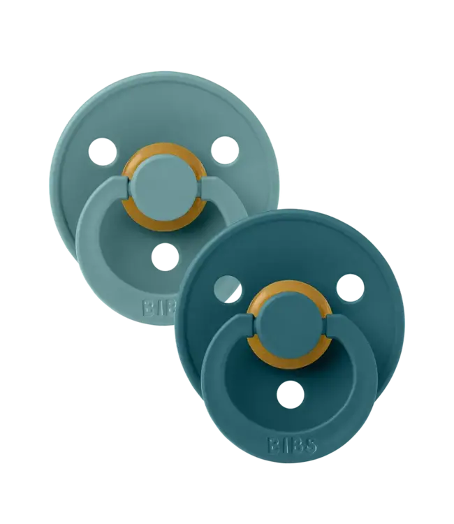 Bibs Bibs - Fopspeen Natuurrubber - Blister Island Sea/Forest Lake  - T1