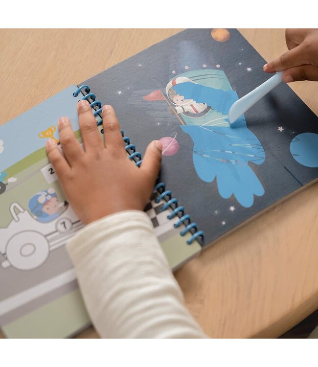 Little Dutch Little Dutch - Kras- en schetsboek Jim & Friends