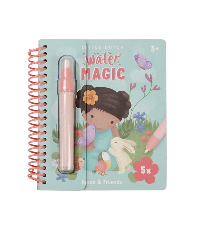 Little Dutch Little Dutch - Waterkleurboek Rosa & Friends