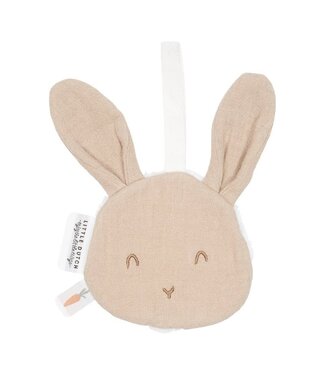 Little Dutch Little Dutch - Speendoekje hydrofiel Konijn Beige