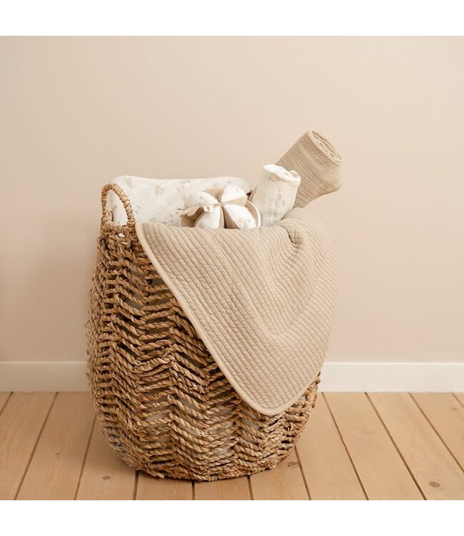 Little Dutch Little Dutch - Boxkleed 80 x 100 Pure Beige