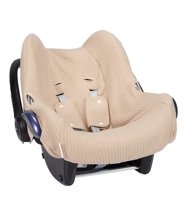 Little Dutch Little Dutch - Hoes autostoeltje 0+ Pure Beige