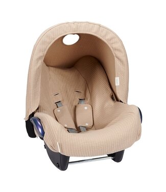 Little Dutch Little Dutch - Zonnekap autostoeltje 0+ Pure Beige