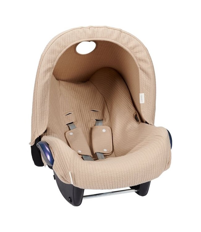 Little Dutch Little Dutch - Zonnekap autostoeltje 0+ Pure Beige