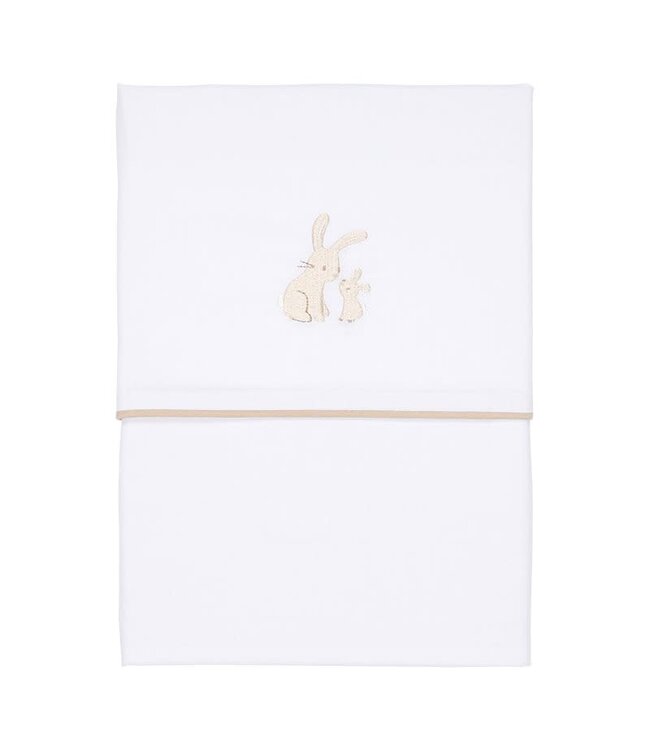 Little Dutch Little Dutch - Wieglaken Baby Bunny geborduurd