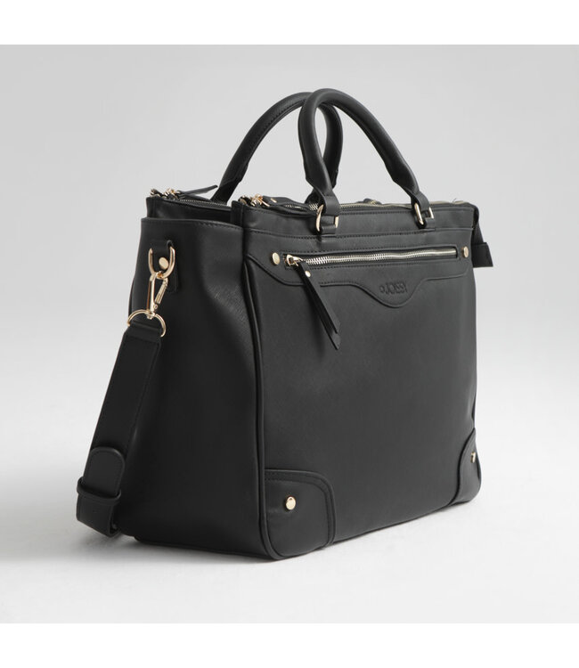 Joissy Joissy - Diaper bag CARLA - black/gold