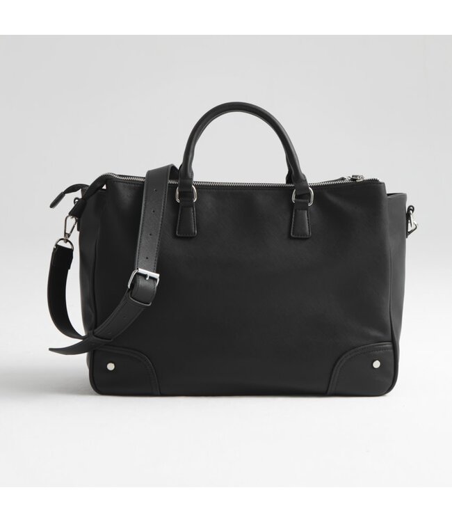 Joissy Joissy - Diaper bag CARLA - black/silver