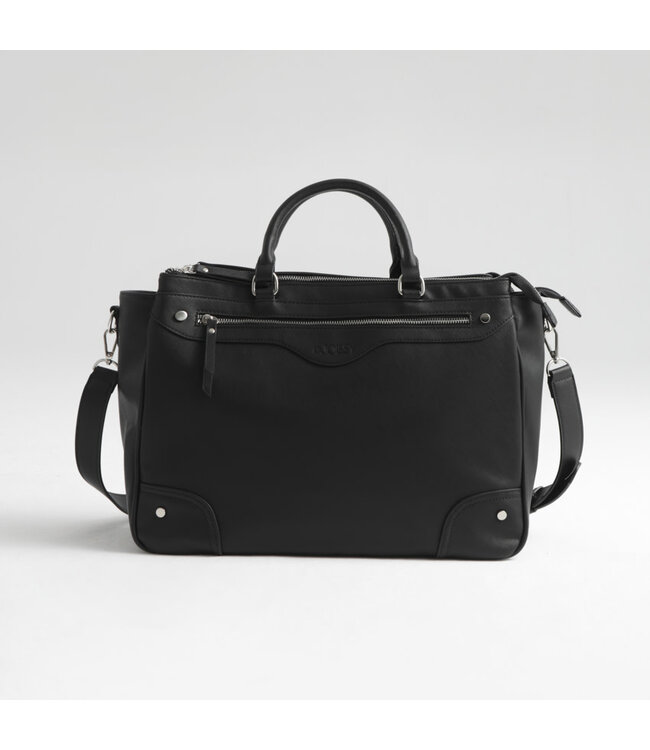 Joissy Joissy - Diaper bag CARLA - black/silver