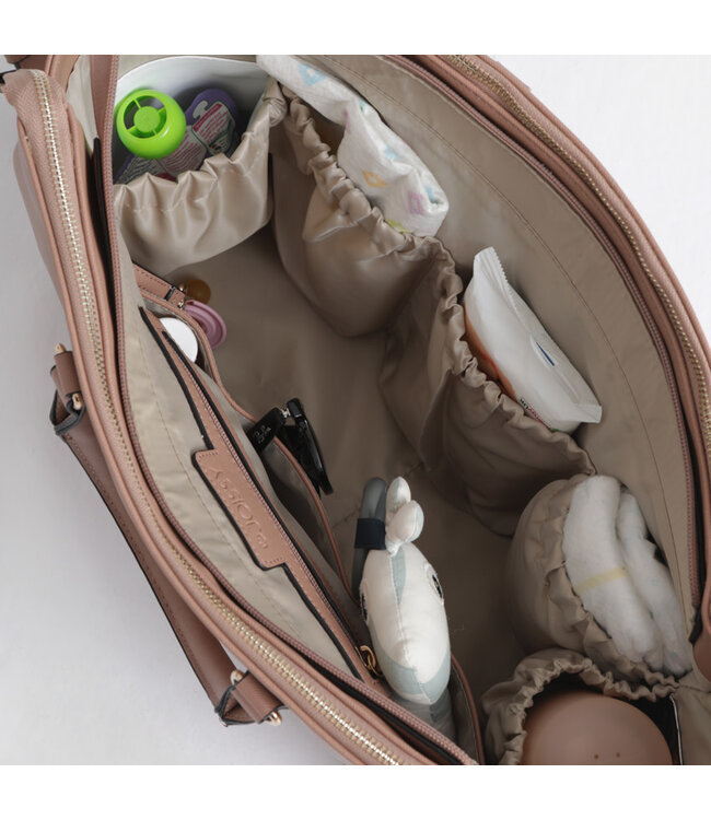 Joissy Joissy - Diaper bag CARLA  - dusty pink