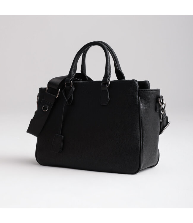 Joissy Joissy - Diaper bag MILA  - black/gun metal