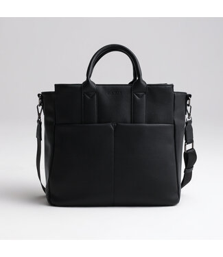 Joissy Joissy - Diaper bag GINA  - black/gun metal