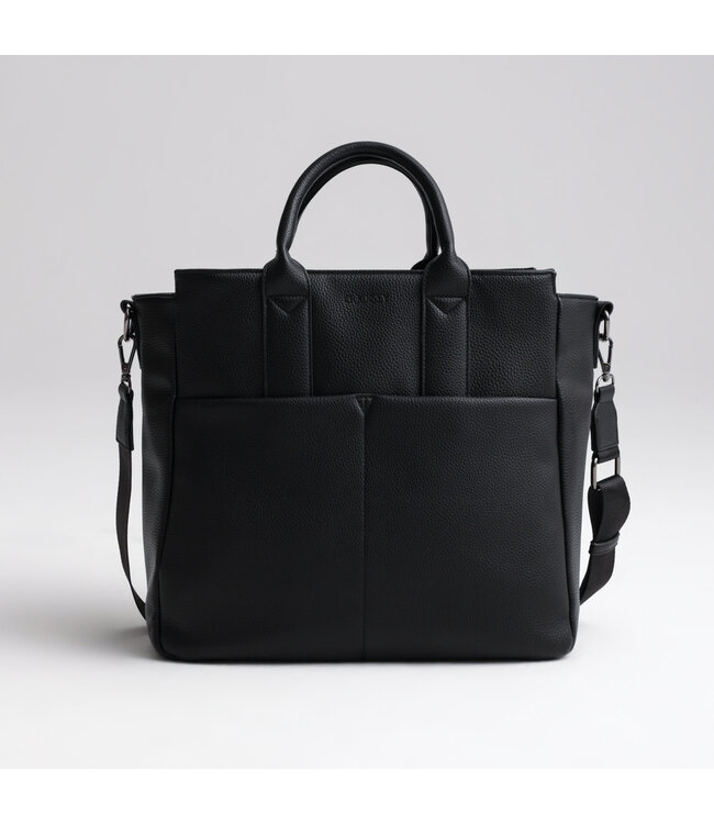 Joissy Joissy - Diaper bag GINA  - black/gun metal