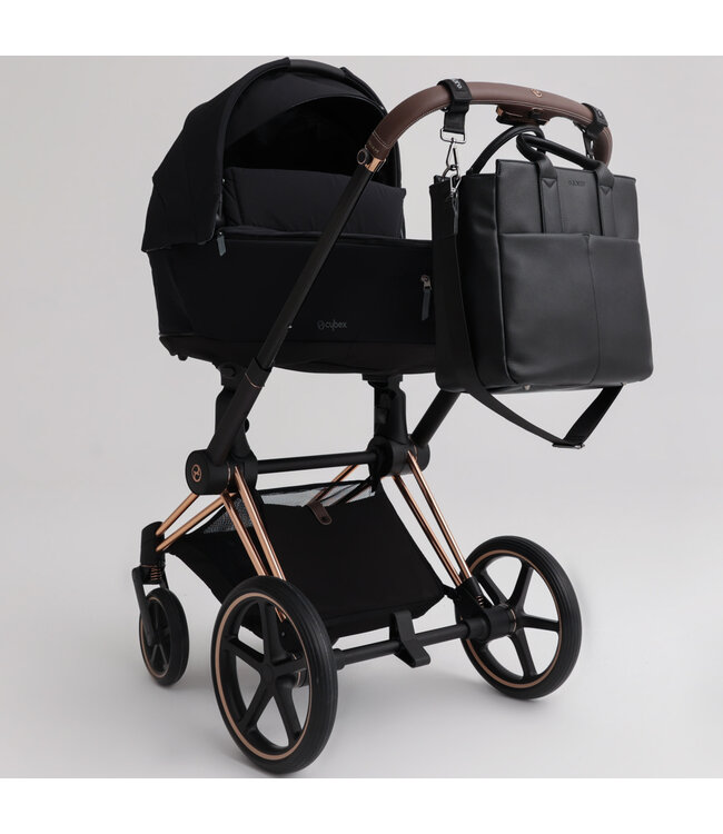 Joissy Joissy - Diaper bag GINA  - black/gun metal