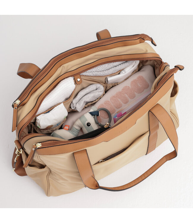 Joissy Joissy - Weekender & hospital bag for mom WEEKENDER  - beige