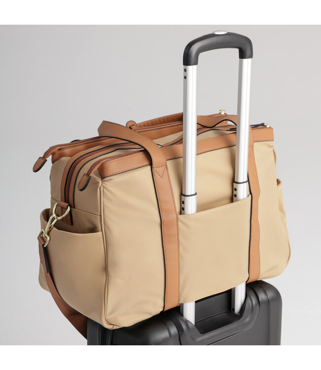 Joissy Joissy - Weekender & hospital bag for mom WEEKENDER  - beige